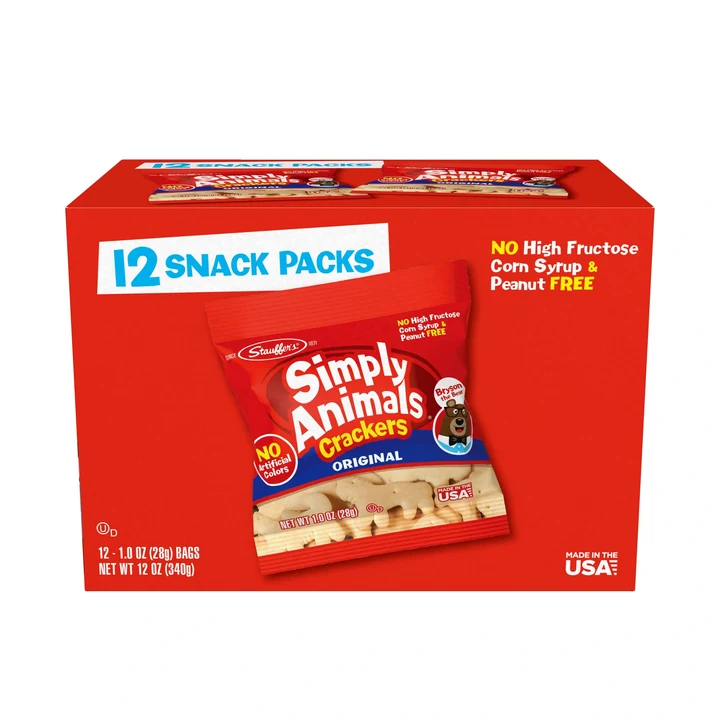 Original Snack Packs box, 12 one-ounce bags