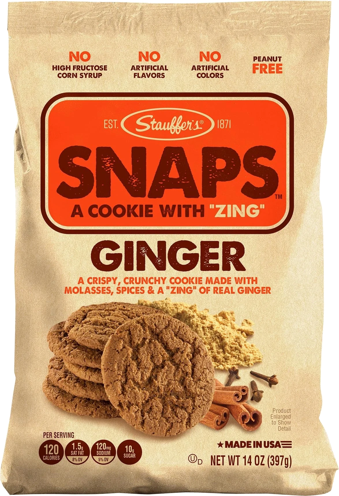 Ginger SNAPS, 14 oz bag